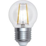 Диммируемая светодиодная лампа Uniel Форма шар Серия Air LED-G45-9W/4000K/E27/CL/DIM GLA01TR UL-00005194 (артикул 15951230) – фото 1
