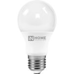 Светодиодная лампа IN HOME LED-A60-VC 10Вт 230В Е27 4000К 900Лм 4690612020211 (артикул 15918826) – фото 1