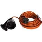 Удлинитель шнур Gigant б/з ПВС 2х0,75 6A 10м IP 44 PE-013 (Россия) (артикул 16042866) – фото 1