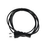 Кабель для аудио-видео техники VCOM IEC-320-C7 розетка EU, 2-pin VDE CE023-CU0.5-1.8M (артикул 16201468) – фото 1