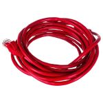 Патч-корд ExeGate UTP-RJ45-RJ45-5e-3M-RD, UTP, cat.5e, 3м, красный 258679 (артикул 17618088) – фото 1