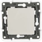 1-клавишный переключатель Legrand ETIKA IP44 белый 672200 (артикул 16015230) – фото 1