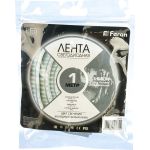 Cветодиодная LED лента 60SMD(2835)/м, 4.8Вт/м, 1м, IP65, 12V белый холодный Feron LS604 27752 (артикул 15628070) – фото 1