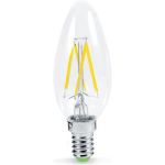 Светодиодная лампа IN HOME LED-СВЕЧА-deco 9Вт 230В Е14 4000К 810Лм прозрачная 4690612026206 (артикул 16022198) – фото 1