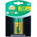 Аккумулятор Minamoto AA, 700mAh, 2 Card 3701 (артикул 16375186) – фото 1