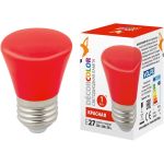 Декоративная светодиодная лампа Volpe LED-D45-1W/RED/E27/FR/С BELL UL-00005638 (артикул 15975088) – фото 1