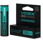 Аккумулятор Videx 18650 3000mAh 1pcs/box с защитой VID-18650-3.0-WP (артикул 16795381) – фото 1