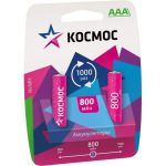 Аккумулятор Космос R03 NI-MH 800 mAh 2BL KOCR03NIMH/800MAH/ (артикул 16160463) – фото 1