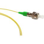 Волоконно-оптический пигтейл Hyperline FPT-B9-9-FC/AR-1M-LSZH-YL SM 9/125 OS2, FC/APC, 1м 27906 (артикул 16522418) – фото 1