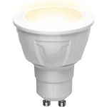 Светодиодная лампа Uniel PLP01WH Форма JCDR, матовая. Серия ЯРКАЯ LED-JCDR 6W/WW/GU10/FR UL-00002423 (артикул 15951161) – фото 1