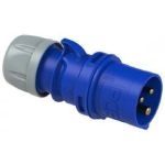 Кабельная вилка PCE 32А 220V 1P+N+E IP44 023-6 (артикул 16261545) – фото 1