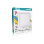 Встраиваемый светильник Smartbuy LED DL Square-9w, 6500K, IP20 SBL-DLSq-9-65K (артикул 16484304) – фото 1