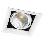 Карданный светодиодный светильник FERON 1x30W 2700 Lm, 4000К, 35 градусов, белый, AL211 29779 (артикул 15746771) – фото 1