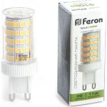 Светодиодная лампа FERON LB-435 G9 11W 4000K 38150 (артикул 19887286) – фото 1