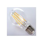 Лампа IEK серия 360, LED, A60, прозрачная, 9вт, 230В, 3000К, E27 LLF-A60-9-230-30-E27-CL (артикул 16459829) – фото 1