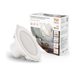 Круглый светильник Gauss белый 9W,126x126x54, O95мм, 3000K, 700 Lm 927420109-S (артикул 16126000) – фото 1