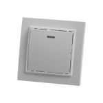 Выключатель STEKKER 1-клавишный c индикатором, 220V, 10А, серия Эрна, белый, PSW10-9001-01 39041 (артикул 16239927) – фото 1