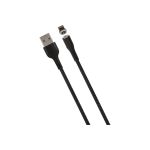 Дата-кабель USAMS SJ333 USB - Lightning, Магнитный кабель, черный SJ333USB01 УТ000020305 (артикул 17264964) – фото 1