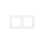 2-постовая рамка LK Studio белый 864204-1 (артикул 16062422) – фото 1