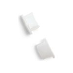 Комплект заглушек Wolta Decor к профилю WAP-15/6/2000-A 2шт WAP-EC-01 (артикул 20368006) – фото 1