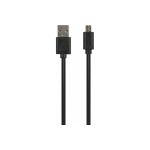 Дата-кабель Red LineUSB - micro USB, 2A, 20 см, черный УТ000020232 (артикул 17265030) – фото 1
