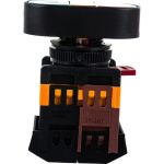 Кнопка ЭРА APBB22N, Пуск-Стоп, d22мм, неон/240В, 1з+1р, 10/400/3200 Б0045625 (артикул 16452818) – фото 1