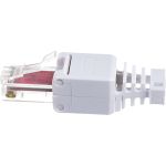 Полевой коннектор LANMASTER RJ-45 8P8C, категории 6 LAN-TMP-U6-WH (артикул 16466061) – фото 1
