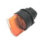 Головка переключателя Briswik 22мм 2 поз подсветка фиксация КПЕ 11РЛ желтый IP40 LAY4-EK25.BR (артикул 19645470) – фото 1