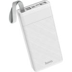 Портативный аккумулятор Hoco J73, 30000mAh, 2A, белый, 6931474739421 (артикул 25830143) – фото 1