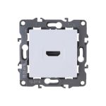 Розетка ЭРА 12-3114-01 HDMI, IP20, 12, белый Б0027481 (артикул 15981803) – фото 1
