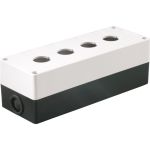 Корпус IEK, КП 104, 4-местный, белый, для кнопок ИЭК, BKP10-4-K01 (артикул 15164602) – фото 1