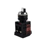 Переключатель ЭРА ALCLR-22, черный, 3 положения, I-O-II, 1з+1р, 10/400/3200 Б0045639 (артикул 16452631) – фото 1