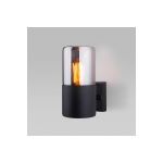 Садово-парковый светильник Elektrostandard 35125 U Roil чёрный дымчатый плафон a055630 (артикул 20849475) – фото 1