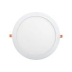 Светильник IEK ДВО 1609, белый, круг, LED, 24вт, 4000 К, IP20 LDVO0-1609-1-24-4000-K01 (артикул 16459713) – фото 1