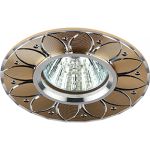 Светильник ЭРА KL42 SL/GD литой алюминевый MR16,12V/220V, 50W серебро/золото Б0003848 (артикул 15980830) – фото 1