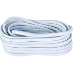 Телефонный шнур-удлинитель REXANT RJ-11, 6P-4C, 5 м, белый 18-3051 (артикул 21956302) – фото 1