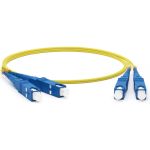 Патч-корд Hyperline FC-D2-9-SC/UR-SC/UR-H-2M-LSZH-YL волоконно-оптический (шнур) SM 9/125 (OS2), SC/UPC-SC/UPC, 2.0 мм, duplex, LSZH, 2 м 238501 (артикул 19591086) – фото 1
