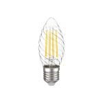 Лампа IEK серия 360 LED, CT35, свеча витая, 5вт, 230В, 4000К, E27 LLF-CT35-5-230-40-E27-CL (артикул 16459862) – фото 1