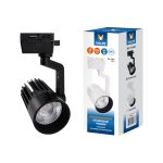 Трековый светодиодный светильник-прожектор Volpe ULB-Q274 25W/4000К BLACK UL-00005924 (артикул 16049361) – фото 1