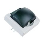 Розетка TDM 2П+З скрытой установки IP54 16А серая Вуокса SQ1803-0108 (артикул 20829693) – фото 1