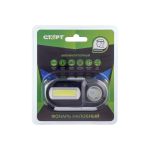 Налобный светодиодный фонарь СТАРТ с прочным износостойким корпусом LOE 501-C1 Black (артикул 21628912) – фото 1