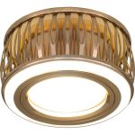 Светильник Gauss Backlight BL096 Кругл. Золото/Белый, Gu5.3, 3W, LED 3000K 1/30 (артикул 21736714) – фото 1