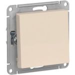 1-клавишный выключатель Schneider Electric ATLASDESIGN 10АХ, БЕЖЕВЫЙ ATN000211 (артикул 16313786) – фото 1