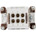 Гнездо Emas 6 полюсов, 16А EB006CP00 (артикул 16910353) – фото 1