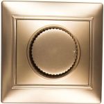 Светорегулятор Smartbuy 600W 220В шампань, Венера SBE-01c-2.5-D-0 (артикул 16050772) – фото 1