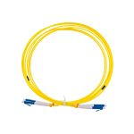 Волоконно-оптический шнур Hyperline FC-D2-9-LC/UR-LC/UR-H-3M-LSZH-YL патч-корд SM 9/125 28076 (артикул 16522645) – фото 1