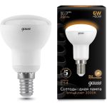Лампа LED Reflector R50 E14 6W 3000K Gauss 106001106 (артикул 15629226) – фото 1