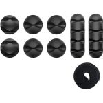 Набор крепежа для проводов ONKRON CM1, чёрный CM-1B (артикул 17212410) – фото 1