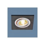 Встраиваемый светильник Elektrostandard 1051 1 BK черный a035241 (артикул 15777198) – фото 1