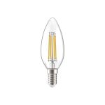 Лампа IEK серия 360, LED, C35, свеча, прозрачная, 7вт, 230В, 3000К, E14 LLF-C35-7-230-30-E14-CL (артикул 16459878) – фото 1